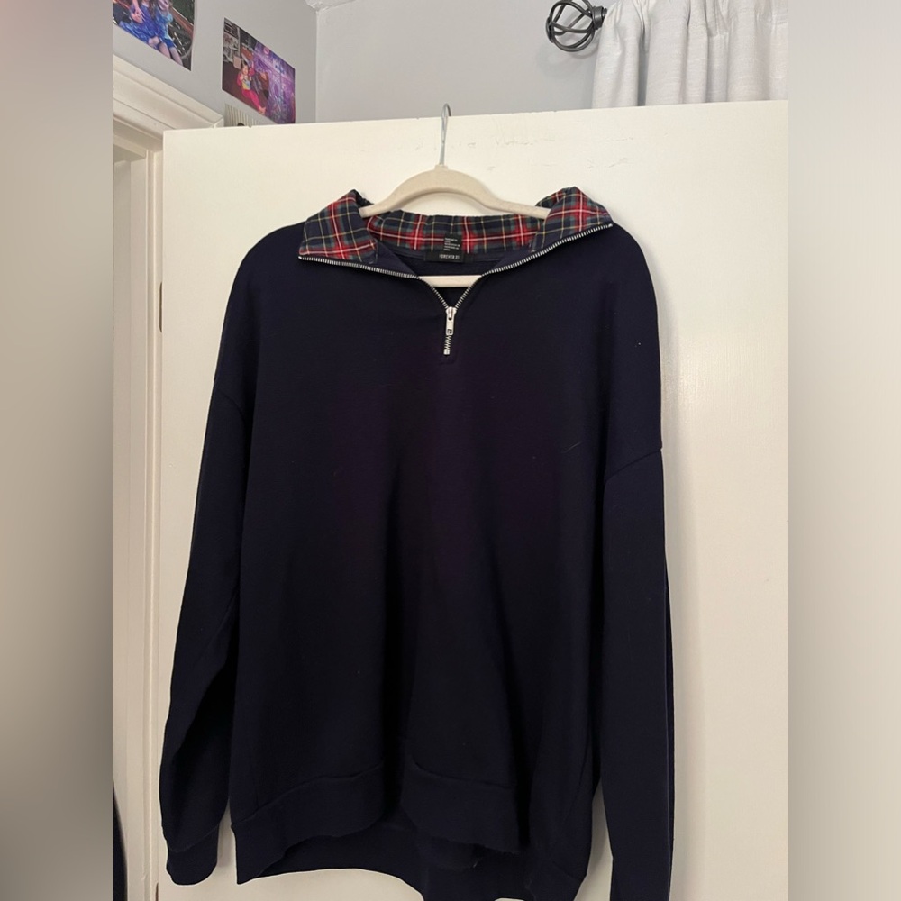 half zip pullover